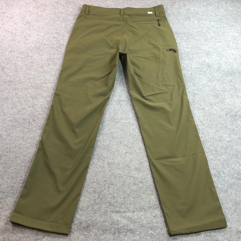 Orvis Mens Tech Pant 34x34 Green Performance Water Repellent Stretch Outdoor NWT